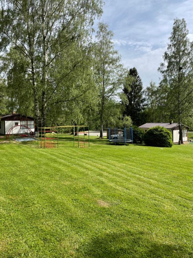 Retro Chatky Hurka Lipno Horní Planá Eksteriør bilde